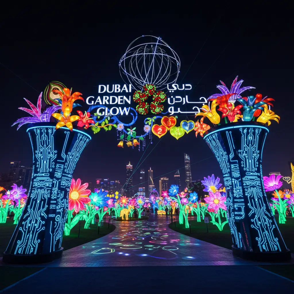 Dubai Garden Glow